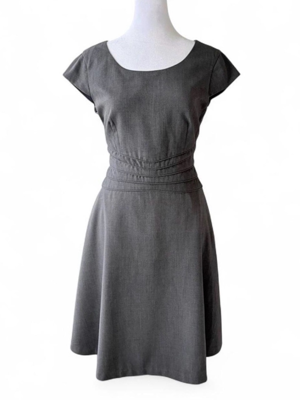 Calvin Klein Charcoal Midi Dress